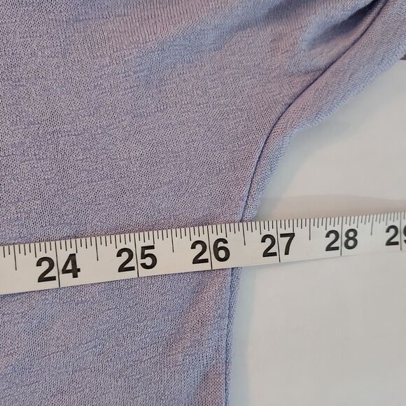 Northern Reflection Cardigan Sweater XL Stretch Soft Open Front Flowy Purple - Picture 11 of 13